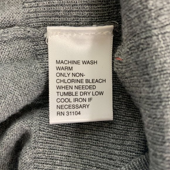 Madison Medium Cardigan Sweater Gray Mane Collar - Picture 6 of 6